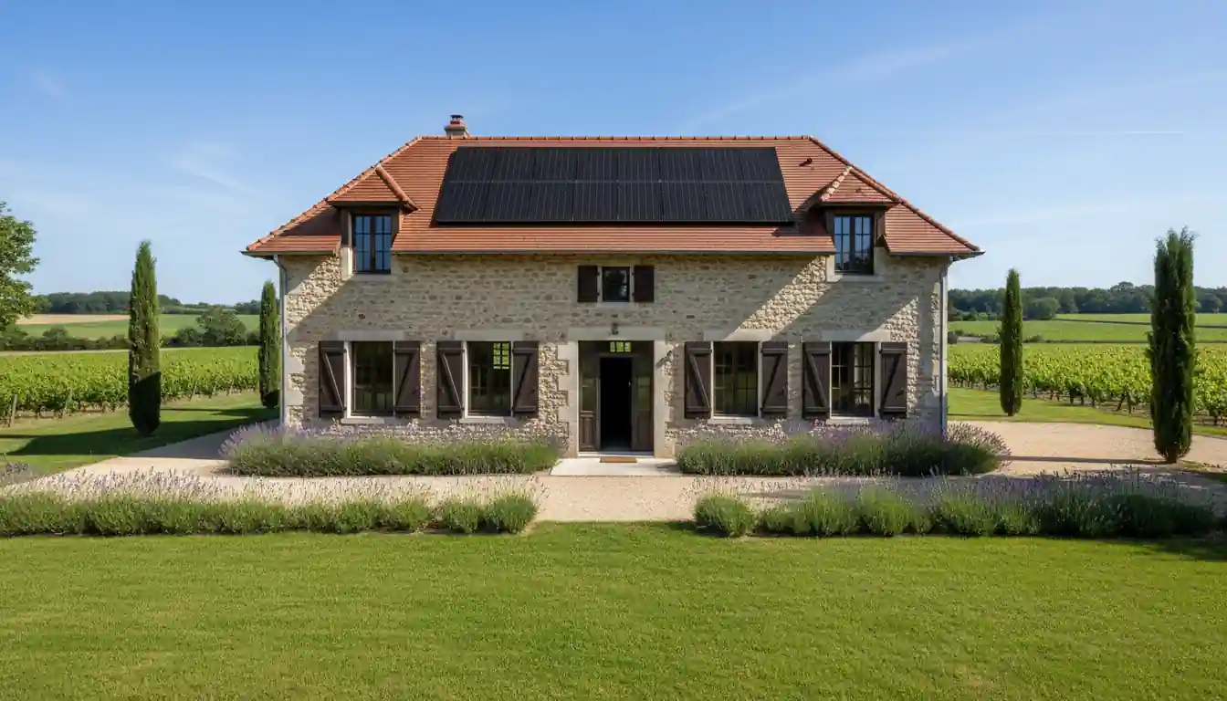 Installation de Panneaux Solaires à Léognan, Le Grand Ferradis